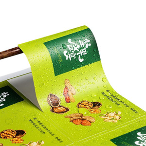 Customizable Food Packaging Labels 150x65mm Glossy Matte Film Oil Water Based <b>Glue</b> Grid Coated Paper <b>PVC</b> Synthetic Paper - Product Image 3