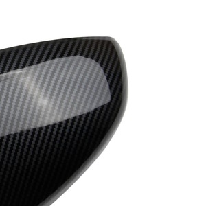 Coche ABS decoración exterior estilo de fibra de carbono retrovisor mirrro cubierta pegatina embellecedor para 2023 Jeep Avenger 2024 Fiat Decoración - Product Image 3