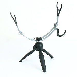Support de canne à pêche sur glace pliable à double usage, support de sol en métal réglable, équipement de pêche hivernale - Product Image 5