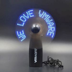 Nuevo Producto: Ventilador de Mano Portátil con LED, Mensaje Personalizado, Batería, Mini Ventilador Holográfico, Pantalla LED Programable, Ventilador Eléctrico de Mano - Product Image 2