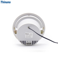Thinuna CS-206A 6W Aktif Tavan Hoparlörü 220V 5 inç Tam Aralıklı Güçlendirilmiş Hoparlör, Ticari BGM ve PA Sistemleri için Çift Konili Sürücü ile