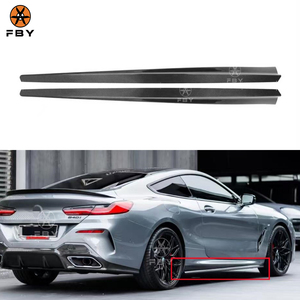 Minigonne Laterali in Fibra di Carbonio Stile 3D di Alta Qualità per <span class=keywords><strong>BMW</strong></span> <span class=keywords><strong>Serie</strong></span> <span class=keywords><strong>8</strong></span> G14 G15 G16 Bodykit - Product Image 1