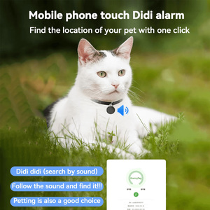 New chống mất GPS Tracker cổ áo cho vật nuôi-không thấm nước IP65 con chó mèo định vị với công cụ tìm chìa khóa, mini hình tròn cho động vật - Product Image 3
