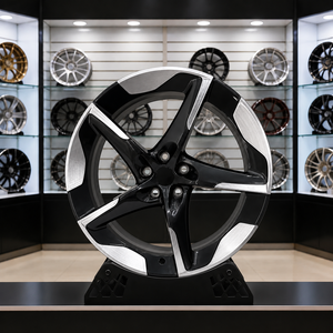 Jantes forgées sur mesure Aero 5 branches, face usinée, 5x130 5x112 20x9 20x11 21x9.5 21x12 pour <span class=keywords><strong>Porsche</strong></span> <span class=keywords><strong>911</strong></span> 991 992 <span class=keywords><strong>Carrera</strong></span> S <span class=keywords><strong>S4</strong></span> - Product Image 2