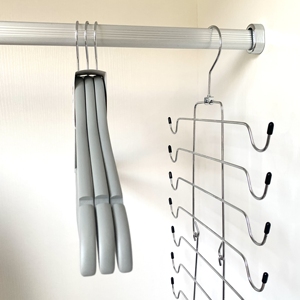 2022 Space Save Foldable <strong>Multi</strong> Metal Clothes <strong>Hanger</strong> Rack <strong>Multi</strong> Layer Clothes <strong>Hanger</strong> - Product Image 6