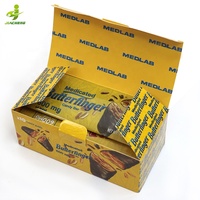 Boîte Présentoir en Carton pour Sachet d'Emballage Personnalisé de Barres Chocolatées Énergétiques, de Cacahuètes, de Noix et de Bonbons Protéinés