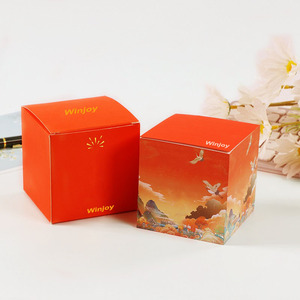 Dễ thương <span class=keywords><strong>Memo</strong></span> <span class=keywords><strong>Pad</strong></span> tái sử dụng Sticker văn phòng phẩm 500sheets Cube <span class=keywords><strong>Shape</strong></span> tùy chỉnh in ấn đầy đủ cho nhắc nhở, danh sách-to-làm trong 2.95x2.95 inch - Product Image 2