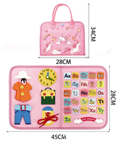Vente flash - Tableau d'activités Montessori pour enfants de 1 à 4 ans, cadeaux pour garçons et filles, jouets sensoriels pour tout-petits de 1 à 3 ans, jouet éducatif pour l'autisme