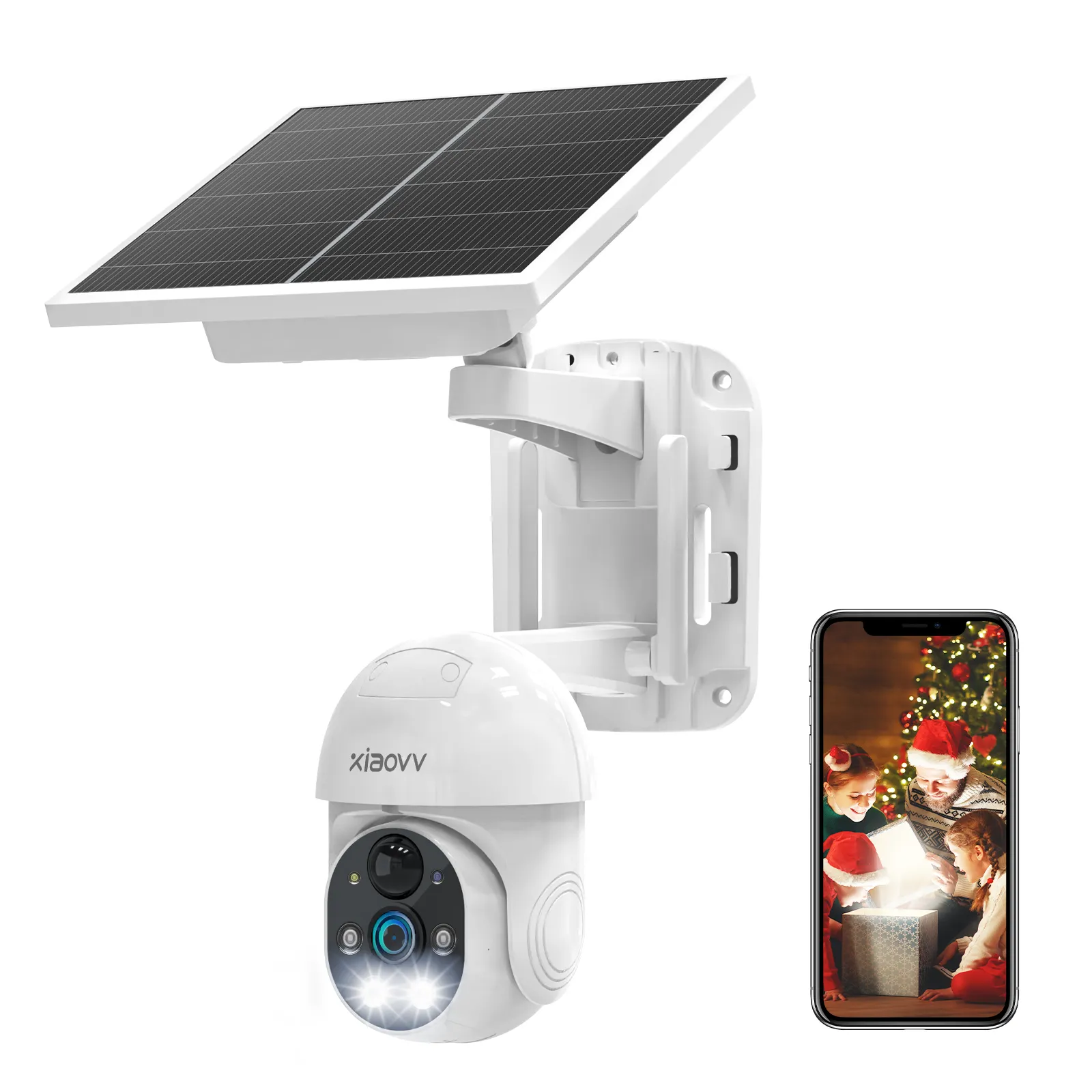 Outdoor 4g solar betriebene Tag und Nacht Kamera solar betriebene Infered Kameras drahtlose Überwachungs kamera Outdoor WiFi Solar