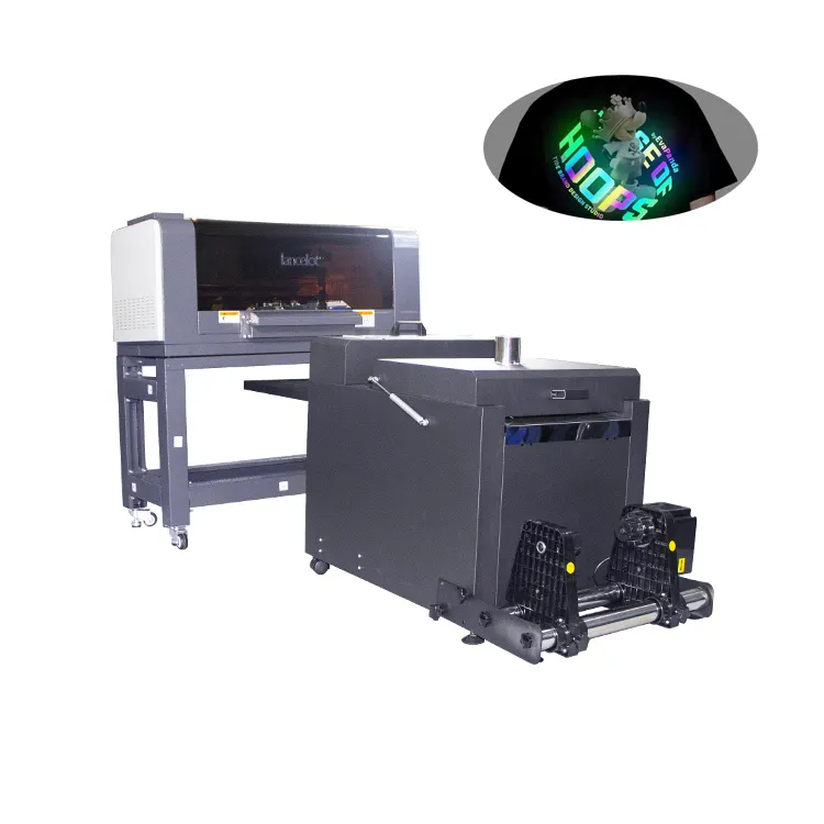 Impresora digital dtf para manualidades, máquina de impresión de papel de aluminio con vibración automática en polvo