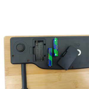 बीविज्ञान प्राकृतिक बांस व्यक्तिगत घर 200 किलोग्राम स्नान डिजिटल बाथरूम शरीर वसा पैमाने - Product Image 5