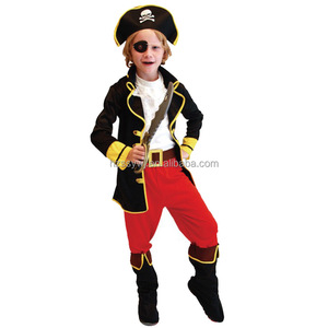 Ensemble de <span class=keywords><strong>pirate</strong></span> de luxe pour enfants Halloween Carnaval Party Dress up Caribbean Captain Jack Disguise Cosplay <span class=keywords><strong>Pirate</strong></span> Costume - Product Image 5