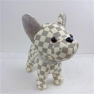 Trendy French Bulldog Leather Pendant Keychain Cotton <strong>Plush</strong> Dog Bag Charm Buckle Chain for Backpack Handbag <strong>Plush</strong> <strong>Keychains</strong> <strong>Toys</strong> - Product Image 6