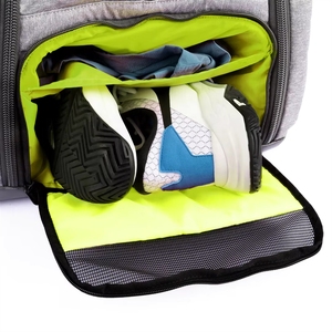 Bolsas de Alta Calidad para Raquetas de Pádel, Mochilas Vintage para Deportes de Viaje, Bádminton y Tenis con Compartimento para Zapatos y Bolsillo Refrigerador - Product Image 5