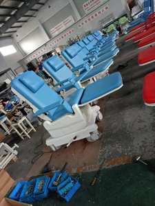 2 motorlu elektrikli diyaliz kan bağışı kemoterapi sandalye veya yatak üreticisi iv standı - Product Image 5