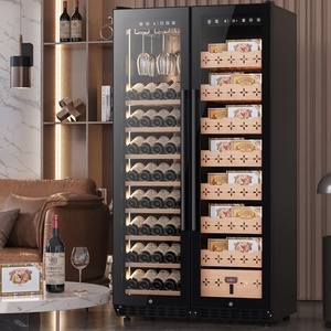 Smart Wifi Humidifier Cabinet Commercial Home Use Red Wine Beverage Cooler with Constant Temperature Dual Humidity Embedded Jc- - Product Image 1