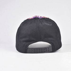 Colorful Diamond Rhinestone Baseball Cap <b>Sunscreen</b> Protection 6-Panel Design Handmade Baseball Caps - Product Image 5