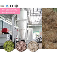 Ligne de production de granulés de biomasse WINWORK – Machine de fabrication de granulés à partir de balles de riz, de tiges de coton, de paille et de copeaux de bois – Fournisseur d'usine