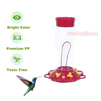 Abreuvoir suspendu pour colibris avec protection intégrée contre les fourmis et les abeilles pour jardin extérieur