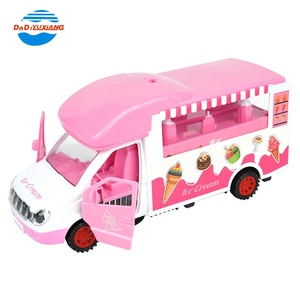 Coche de hielo ligero de plástico para niños, <span class=keywords><strong>juguete</strong></span> de camión de comida - Product Image 4