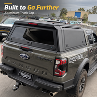 Capot rigide en aluminium pour camionnette, compatible Toyota Tacoma 2023, Hilux, VW Amarok, Ford F-150, 5 pieds