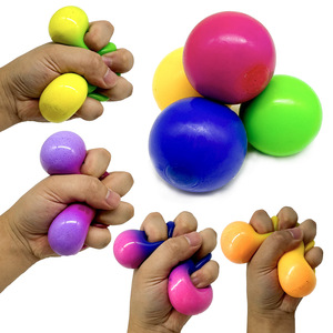 ของเล่นบอลบีบคลายเครียด ทำจากวัสดุ TPR ตลกๆ สำหรับความสนุกและผ่อนคลาย - Product Image 1