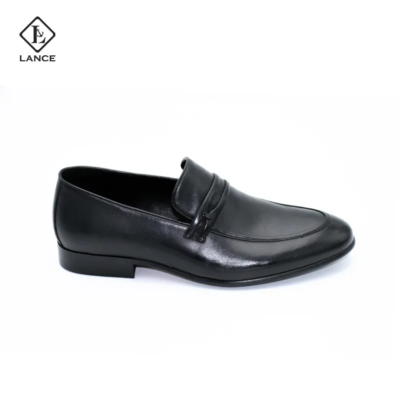 LANCI Oem Red Bottom Original Formal Long Leather Boat Spike Dress Shoe Shoes For Men Mens