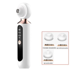 Potente Aspiradora Facial Inalámbrica para el Tratamiento del Acné, Eliminador de Puntos Negros y Blancos, Limpiador de Poros con Pantalla LCD y 3 Niveles de Succión - Product Image 1