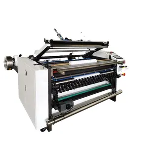 Semi Automatic Compact Thermal Rolls Cutting High Speed Slitting And Rewinding Machine For Chip Pin Roll TMP Paper Rolls Slitter