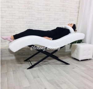Camas de Masaje de Acero Inoxidable y Cuero PU de Bajo Precio para Hoteles Modernos, Camas para Pestañas, Muebles de Salón de Belleza, Buena Calidad, Venta al Por Mayor en Línea - Product Image 4