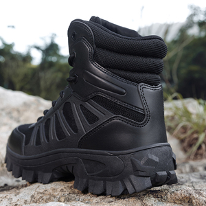 Botas de <span class=keywords><strong>Senderismo</strong></span> de Caña Alta para Hombre y <span class=keywords><strong>Mujer</strong></span>, Nuevas Botas de <span class=keywords><strong>Senderismo</strong></span> con Punta de Acero Resistentes al Agua, Antideslizantes y Duraderas para <span class=keywords><strong>Verano</strong></span>/Otoño/Invierno - Product Image 4
