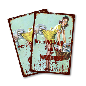 adver pin up plaque en métal pour le club de barre signe d'hôtel <span class=keywords><strong>J</strong></span> AIME MAQUILLAGE unique garage en métal signes - Product Image 5