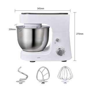 เครื่องผสมอาหารแบบตั้งโต๊ะ 4 ลิตร สำหรับมืออาชีพ เครื่องผสม<span class=keywords><strong>แป้ง</strong></span>ทำขนม เค้ก และอาหาร ใช้ไฟฟ้า สำหรับเชิงพาณิชย์ - Product Image 6