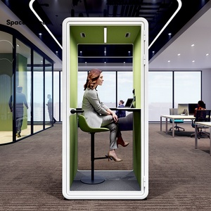 Cabinas Acústicas Modulares SpaceUnited, Cabinas de Reuniones Privadas y Cabinas Telefónicas para Oficina - Product Image 1