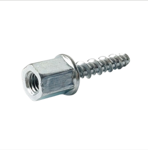Barra filettata in acciaio inossidabile e acciaio al carbonio M6 M8 M10 M12, bullone per soffitto in calcestruzzo con filettatura interna, finitura liscia, autofilettante - Product Image 3