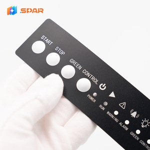 Teclado de Membrana de Policarbonato PET con Botones en Relieve y Superposición Gráfica, Resistente al Agua y a los Arañazos, Extruido y Cortado a Medida - Product Image 3
