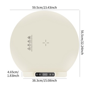 Plateau chauffant électrique pliable portable avec température réglable, plateau chauffant en silicone pour aliments, plateau chauffant pour usage domestique - Product Image 3