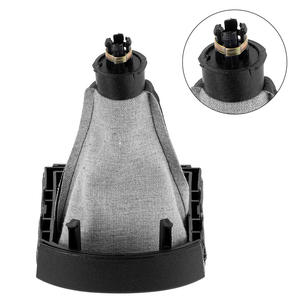 Cache-poussière pour pommeau de levier de vitesse de voiture, pour Seat 5/6 vitesses, ligne noire, ligne rouge, en plastique lavable, adaptable - Product Image 1