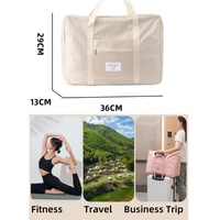 Sac de sport étanche grande capacité MKW3035, sac de voyage pour femme avec sac de voyage pliable portable en tissu Oxford