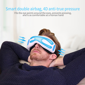 Masajeador de Ojos con Compresa Caliente, Airbag y Masaje por Vibración, Música Bluetooth Integrada y Avisos de Voz para Relajación - Product Image 2