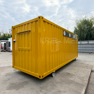 ขายบ้านสำเร็จรูปคอนเทนเนอร์ขนาด 20 ฟุต ตกแต่งตามสั่ง สไตล์ร่วมสมัย เหมาะสำหรับธุรกิจขายอาหารเคลื่อนที่ เช่น บูร์เกอร์ คีออสก์ ครัว ร้านอาหาร และบริการจัดเลี้ยง - Product Image 4