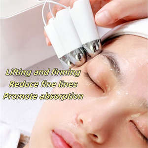 Dispositivo Professionale per Microcorrente Facciale, Guanti <span class=keywords><strong>EMS</strong></span>, Massaggiatore Viso, Macchina Golden Finger - Product Image 3