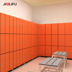 خزانة مكتبية فاخرة مقاومة للماء من HPL مع قفل للموظفين، خزائن رياضية للبيع - Product Image 2