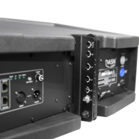 Système de sonorisation PA actif DASN LA5A 1400W RMS à deux voies avec DSP de classe D intégré, double haut-parleur 8 pouces à deux voies pleine gamme pour concert