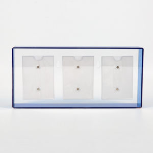 Best Verkopende 3-In-1 Zwevende Instax Fotolijst Acryl Neon Doorschijnende Kleurrijke Transparante Fotolijst - Product Image 3