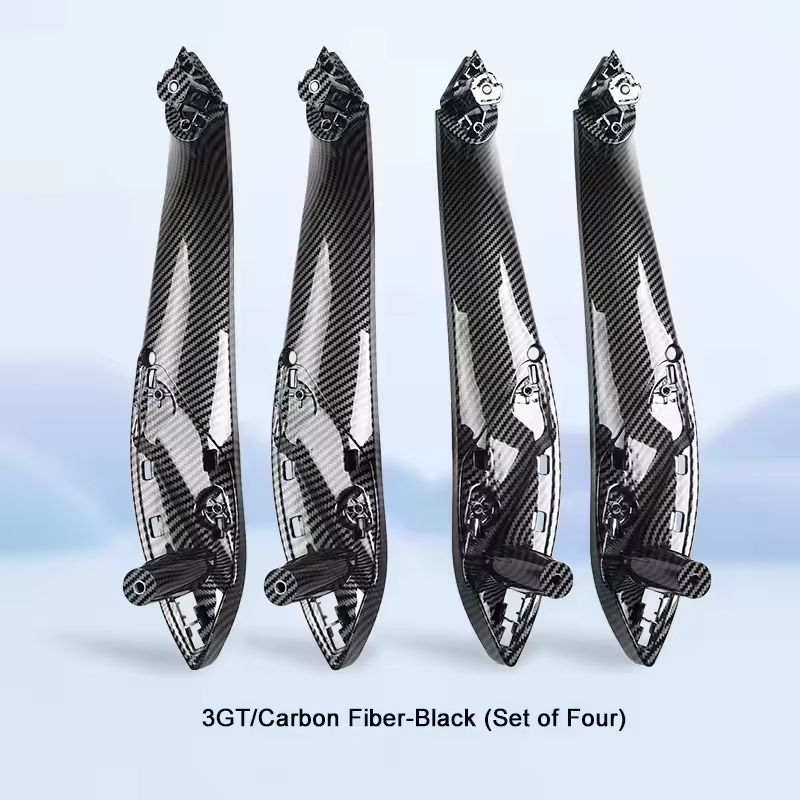 3GT-Fibre de carbone - Noir (4pcs)