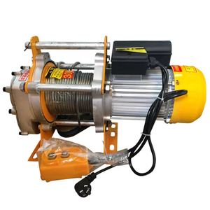 Kerekan rangka aluminium tahan lama <span class=keywords><strong>1000KG</strong></span> kerekan listrik untuk tempat lilin pengangkat dan penanganan bahan Model HGS-B - Product Image 4