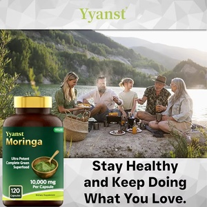 Fabricant d'aliments santé OEM/ODM sous marque privée : Capsules de Moringa Superfood Vert Complet Puissant pour Renforcer l'Immunité et Favoriser la Digestion - Product Image 5