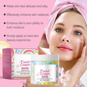 Crème au beurre à l'acide hyaluronique Sakura Hydrate Éclaircit Apaise les irritations pour tous les types de peau Quotidien Matin Soir 100g - Product Image 5