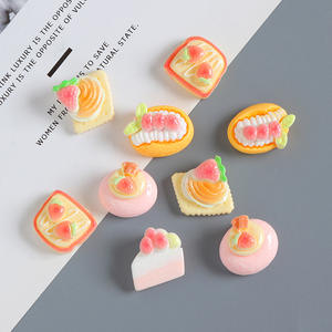 Mini-breloques alimentaires DIY en résine, accessoires faits à la main pour coques de téléphone et décorations de réfrigérateur - Product Image 5